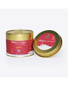 Potters Crouch Candle Tin Gold